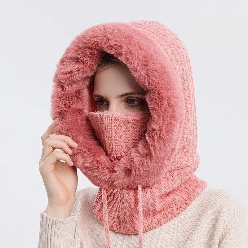 Cozy Warm Winter Hood With Thermal Lining For Cold Days - Nalani - UK Fashion Clothing and Decor