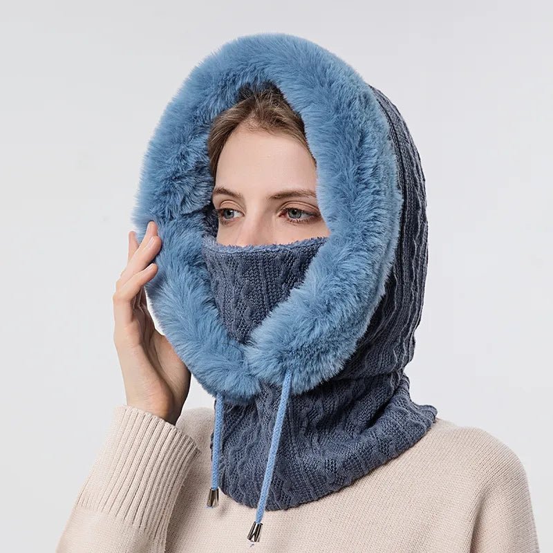 Cozy Warm Winter Hood With Thermal Lining For Cold Days - Nalani - UK Fashion Clothing and Decor