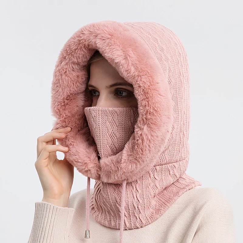 Cozy Warm Winter Hood With Thermal Lining For Cold Days - Nalani - UK Fashion Clothing and Decor
