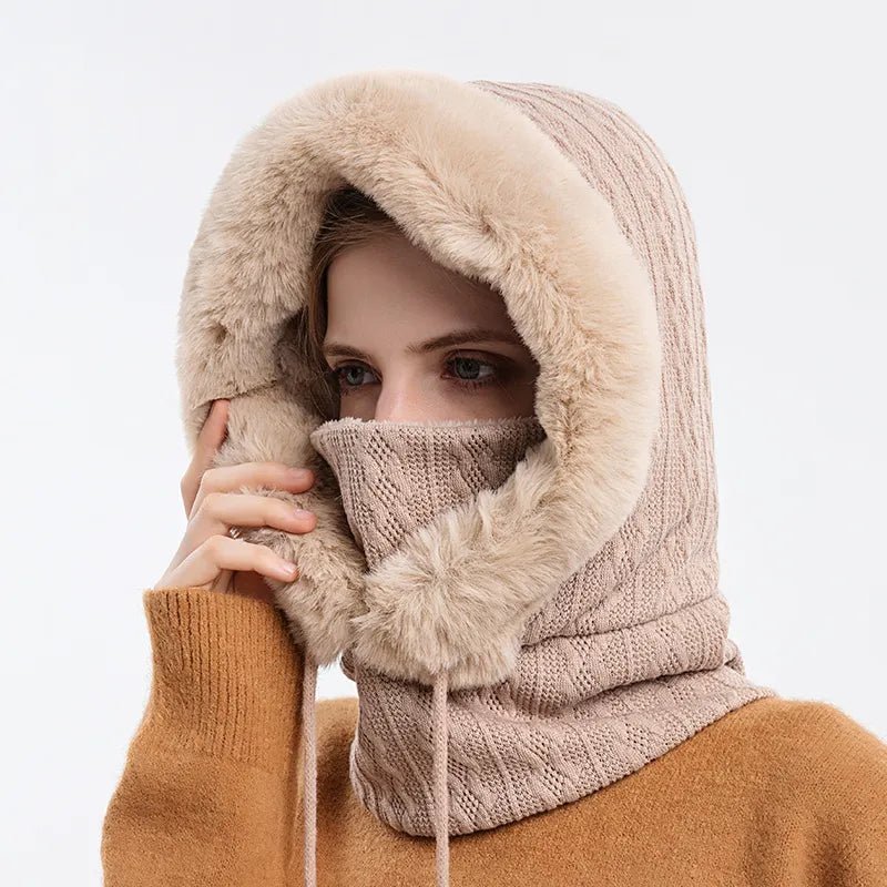 Cozy Warm Winter Hood With Thermal Lining For Cold Days - Nalani - UK Fashion Clothing and Decor