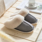 Cozy Warm Womens Slippers With Soft Faux Fur For Home Comfort - Nalani - UK Fashion Clothing and Decor