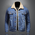 Cozy Winter Fleece Denim Jacket For Warmth And Style - Nalani - UK Fashion Clothing and Decor