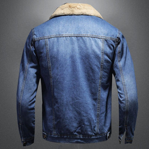 Cozy Winter Fleece Denim Jacket For Warmth And Style - Nalani - UK Fashion Clothing and Decor