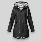Damaris | Women's Jacket | Waist Adjustable Drawstrings - Nalani - Fashion Clothing and Decor