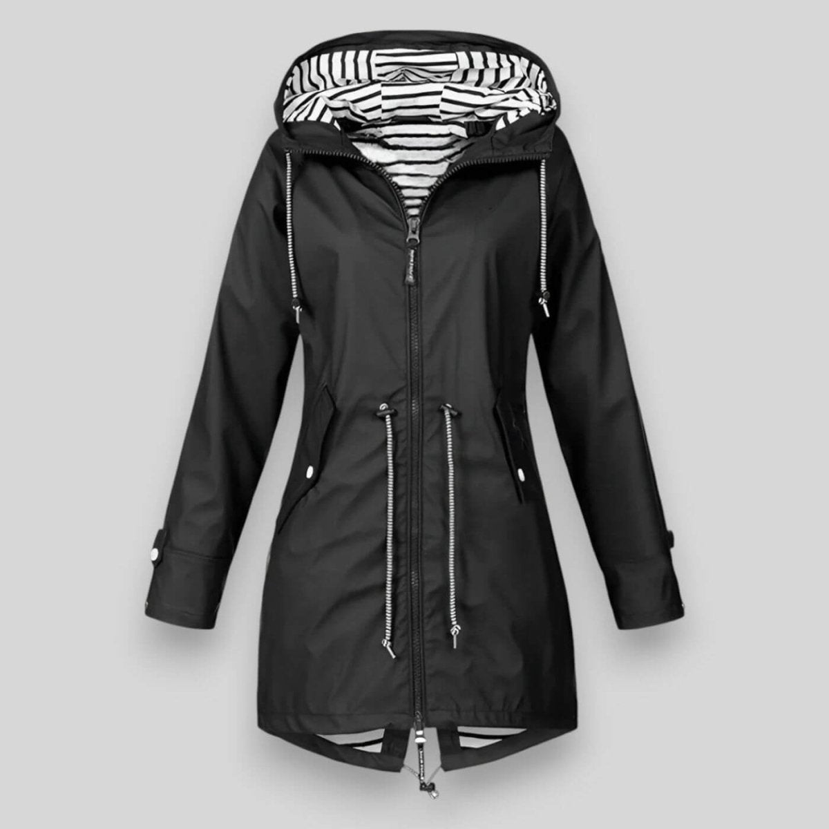 Damaris | Women's Jacket | Waist Adjustable Drawstrings - Nalani - Fashion Clothing and Decor