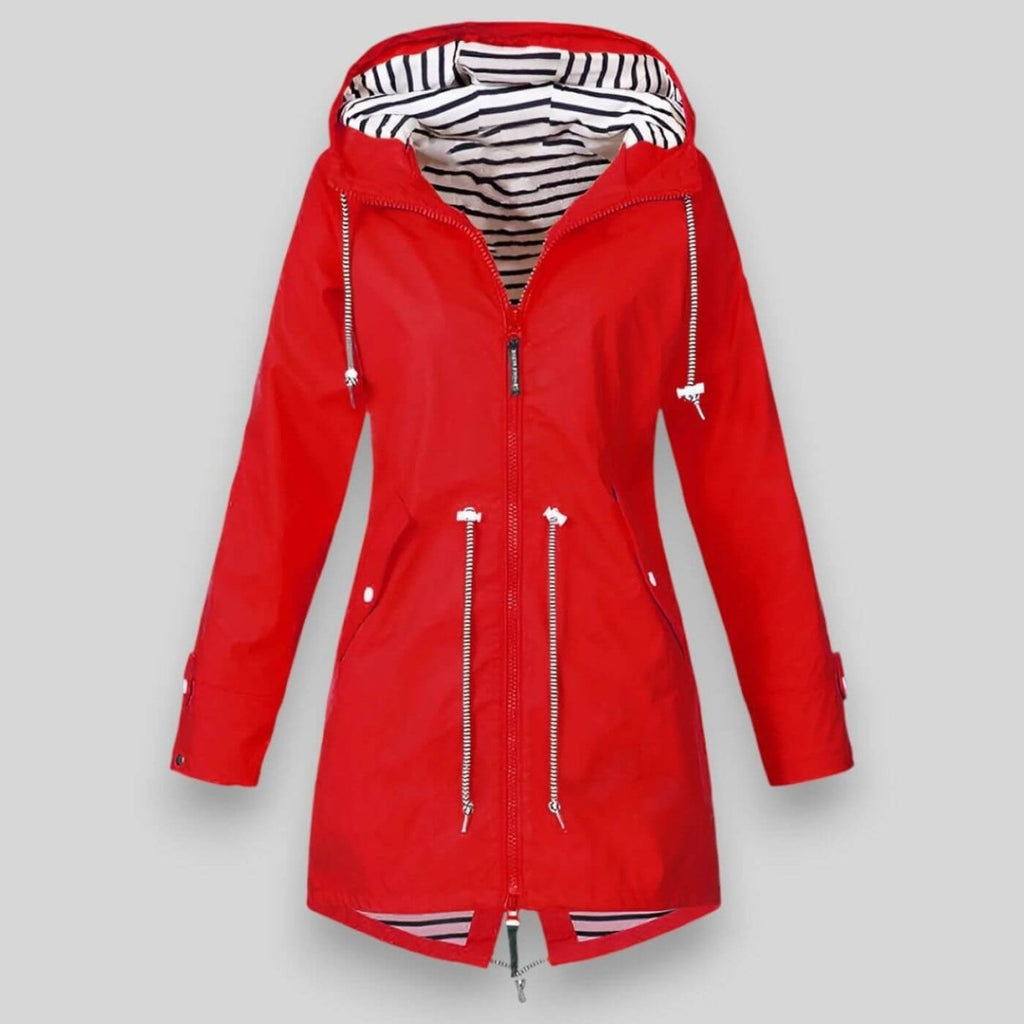 Damaris | Women's Jacket | Waist Adjustable Drawstrings - Nalani - Fashion Clothing and Decor
