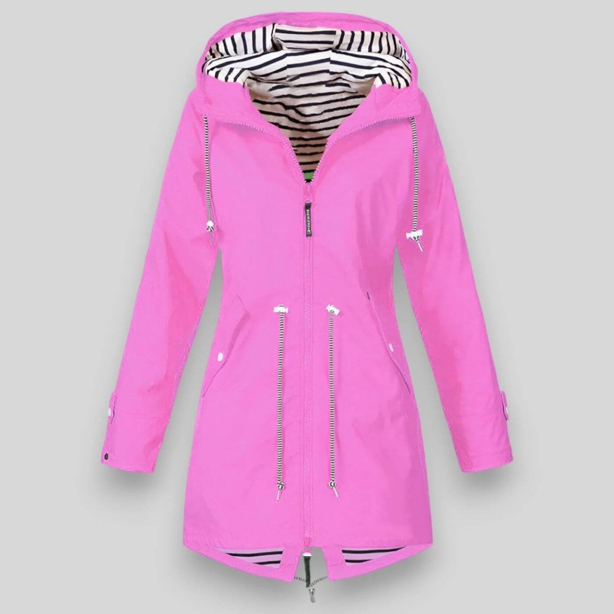 Damaris | Women's Jacket | Waist Adjustable Drawstrings - Nalani - Fashion Clothing and Decor