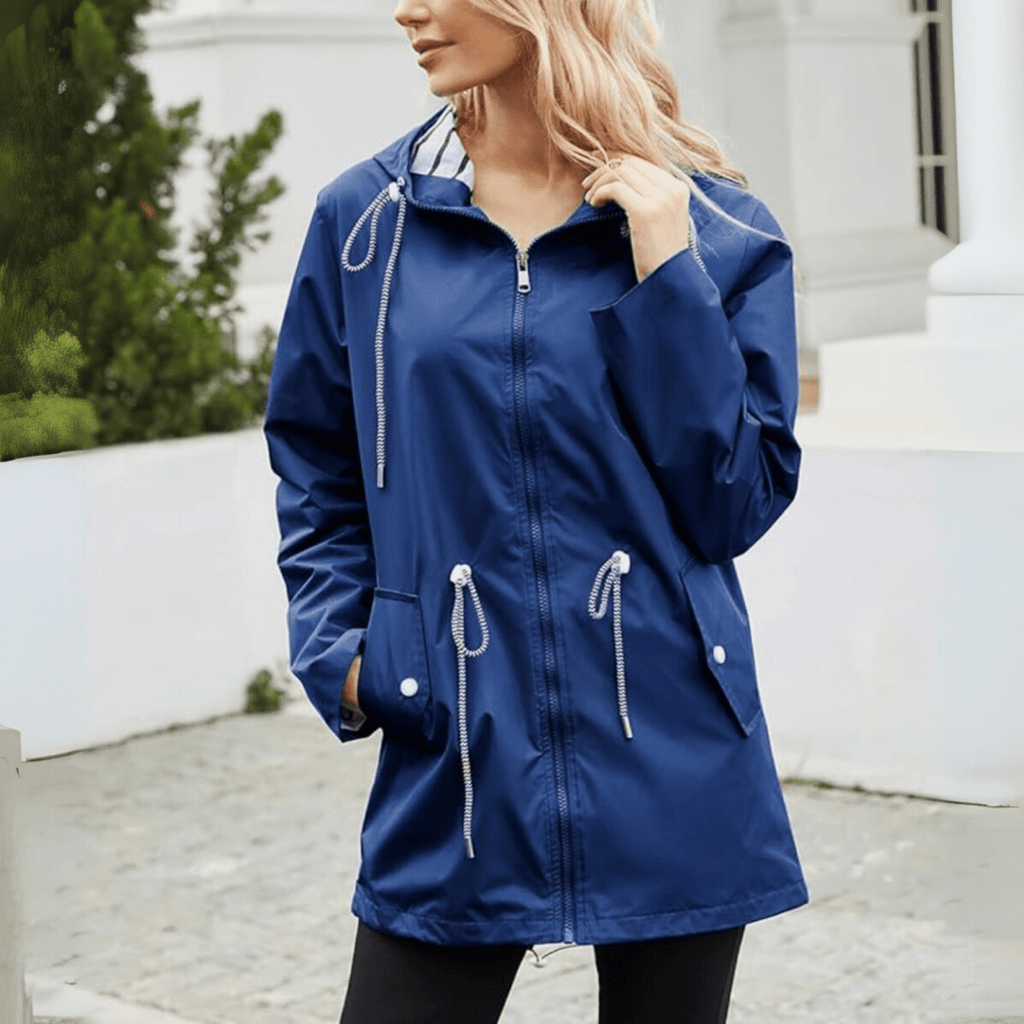 Damaris | Women's Jacket | Waist Adjustable Drawstrings - Nalani - Fashion Clothing and Decor