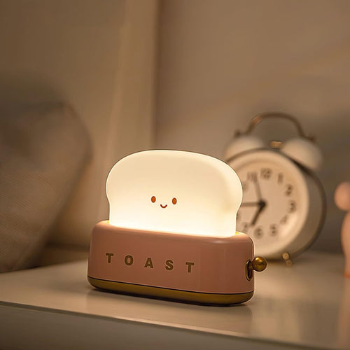 Dimmable LED Night Light Toaster Design With Joystick Control - Nalani - UK Fashion Clothing and Decor