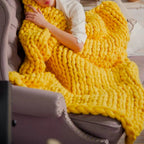 DIY Chunky XL Wool Yarn 1000g (2.2 lb) – Super Bulky Arm Knitting Yarn for Chunky Knit Blankets & Cushions – LuxeWool - Nalani - Fashion Clothing and Decor