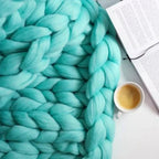 DIY Chunky XL Wool Yarn 1000g (2.2 lb) – Super Bulky Arm Knitting Yarn for Chunky Knit Blankets & Cushions – LuxeWool - Nalani - Fashion Clothing and Decor