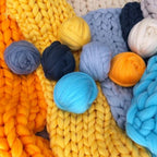 DIY Chunky XL Wool Yarn 1000g (2.2 lb) – Super Bulky Arm Knitting Yarn for Chunky Knit Blankets & Cushions – LuxeWool - Nalani - Fashion Clothing and Decor