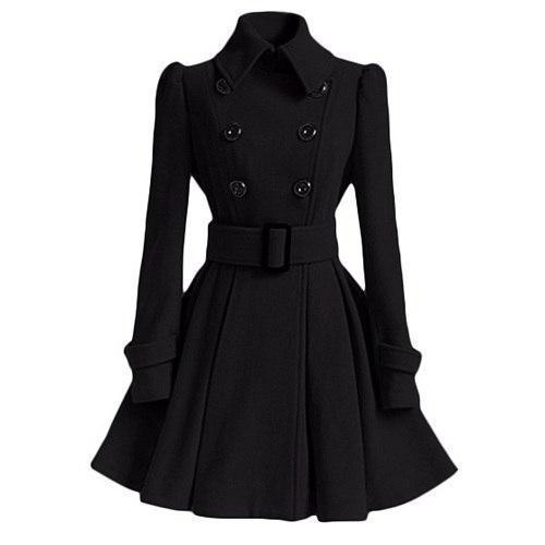 Double breasted women's windbreaker trench coat - Nalani - UK Fashion Clothing and Decor