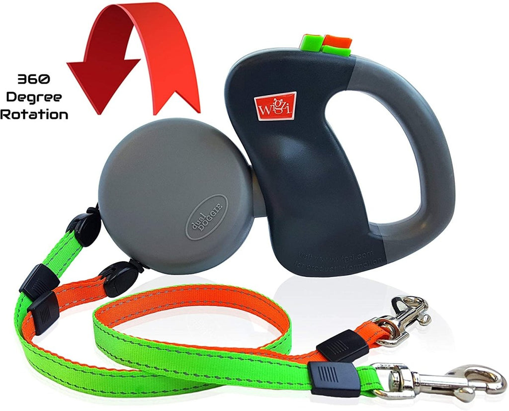 Double Dog Leash – Tangle-Free Dual Leash for 2 Dogs with 360° Swivel, Reflective – WalkMate - Nalani - Fashion Clothing and Decor