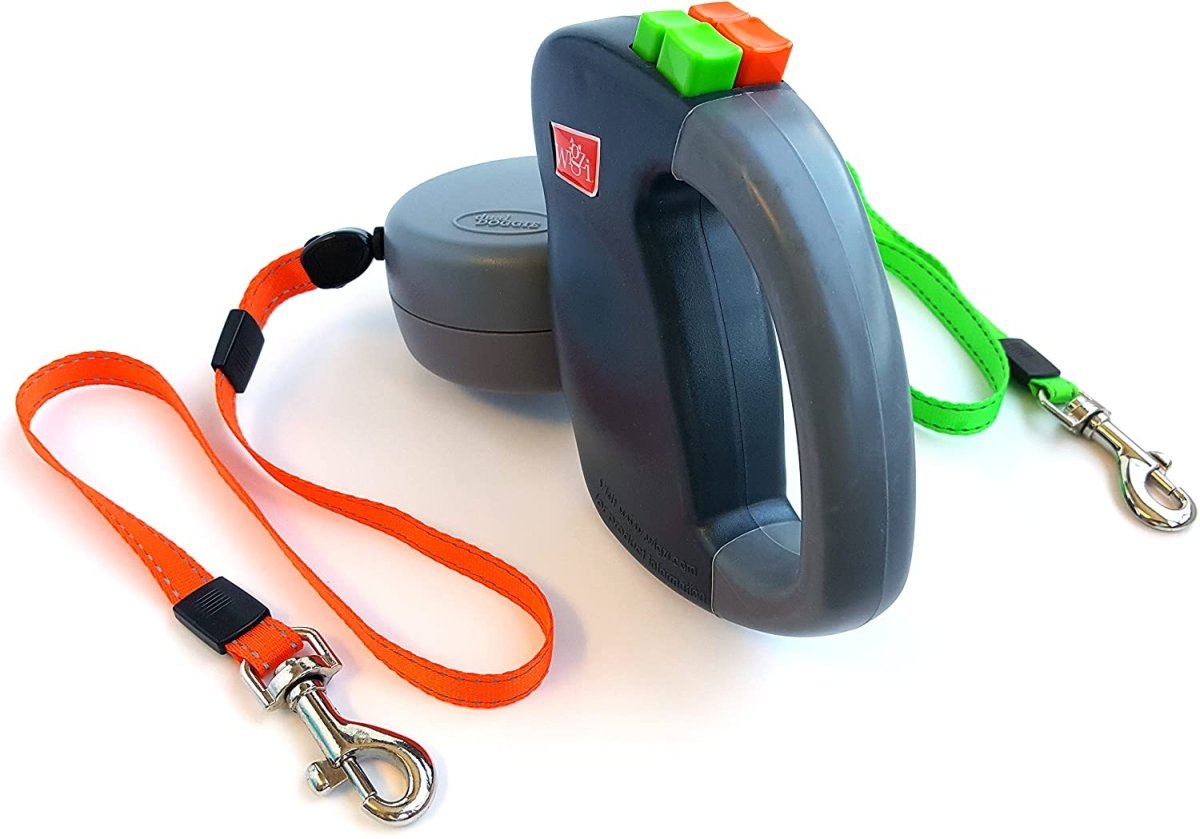 Double Dog Leash – Tangle-Free Dual Leash for 2 Dogs with 360° Swivel, Reflective – WalkMate - Nalani - Fashion Clothing and Decor