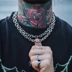 Draven Heavy Link Chain Stainless Steel Beveled Cable Link - Nalani - Fashion Clothing and Decor