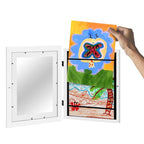 Drawing Frame – Kids Art Frame A4, Magnetic Artwork Display Holds 150+ Drawings, Wood – ArtSwap Frame - Nalani - Fashion Clothing and Decor