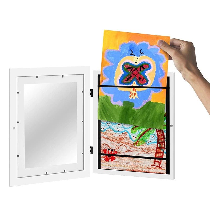 Drawing Frame – Kids Art Frame A4, Magnetic Artwork Display Holds 150+ Drawings, Wood – ArtSwap Frame - Nalani - Fashion Clothing and Decor