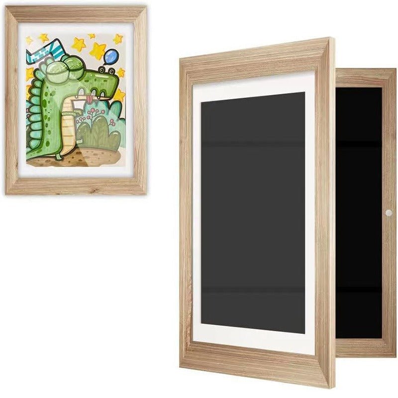 Drawing Frame – Kids Art Frame A4, Magnetic Artwork Display Holds 150+ Drawings, Wood – ArtSwap Frame - Nalani - Fashion Clothing and Decor