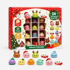 Dumpling Advent Calendar – 24 Blind Box Figures in Winter Designs, Bendable Collectible Toys, Countdown for Teens & Adults - Nalani - Fashion Clothing and Decor