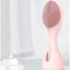 Eef Electric Facial Cleanser – Silicone Face Cleansing Brush with 4 LED Light Modes, USB Rechargeable - Nalani - Fashion Clothing and Decor