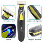 Electric Body Trimmer for Men & Women – USB Rechargeable T-Blade Trimmer for Face & Body with 3 Guide Combs - Nalani - Fashion Clothing and Decor