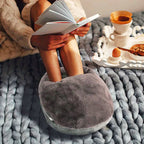 Electric Foot Warmer XL – USB Rechargeable Heated Foot Warmer with Washable Plush Cover for Home & Office - Nalani - Fashion Clothing and Decor