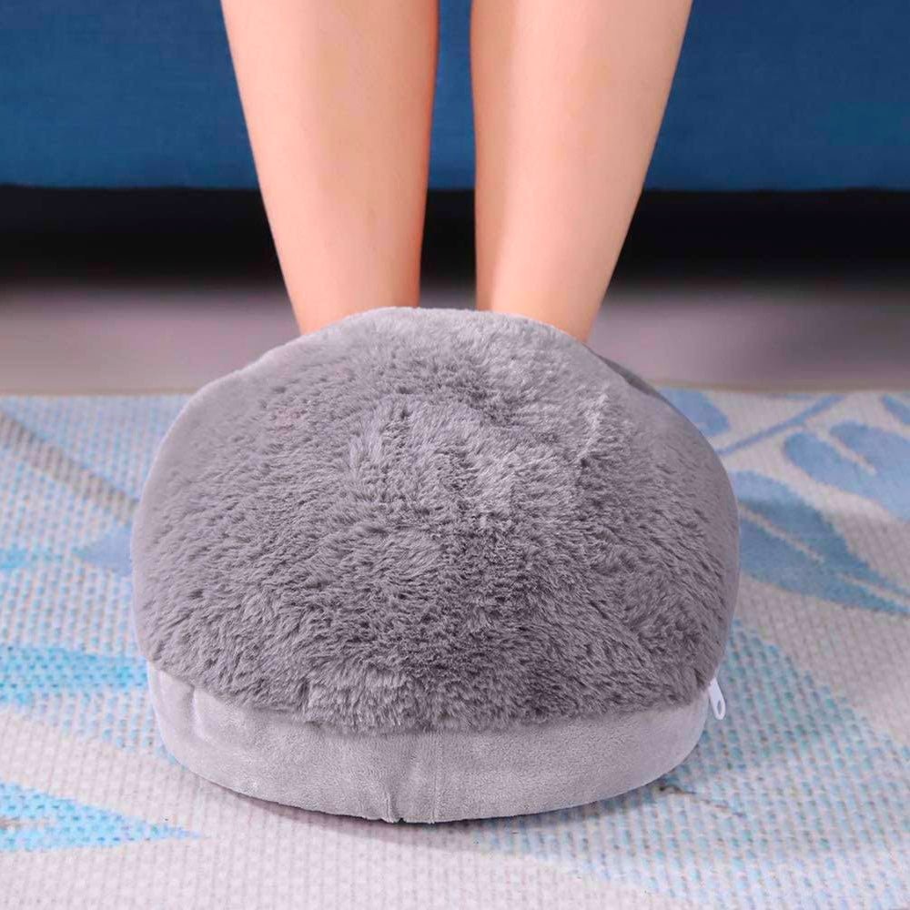 Electric Foot Warmer XL – USB Rechargeable Heated Foot Warmer with Washable Plush Cover for Home & Office - Nalani - Fashion Clothing and Decor
