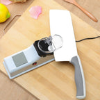 Electric Knife Sharpener with USB Power – Compact Kitchen Knife Sharpener in Modern ABS Housing - Nalani - Fashion Clothing and Decor