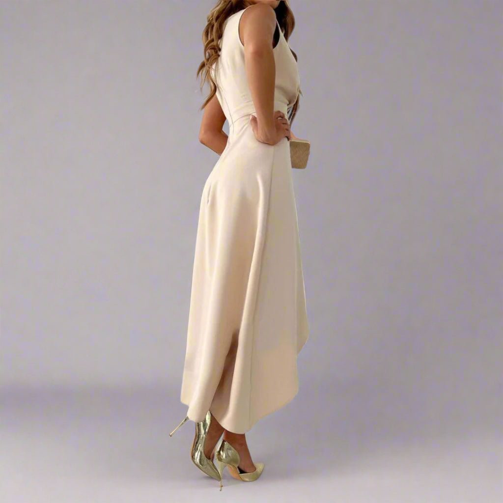 Elegant Midi Dress for Special Occasions Lightweight - Nalani - UK Fashion Clothing and Decor
