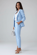 Elegant Tailored Suit Set for Women – Women's Trouser Suit, Blazer & Trousers for Work & Events, 10 Colours – Sophia Laurent - Nalani - Fashion Clothing and Decor