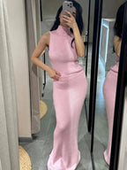 Elegant Two Piece Knit Skirt Set For Women Office - Nalani - UK and AUS Fashion Clothing and Decor