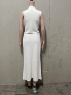 Elegant Two Piece Knit Skirt Set For Women Office - Nalani - UK and AUS Fashion Clothing and Decor