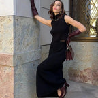 Elegant Two Piece Knit Skirt Set For Women Office - Nalani - UK and AUS Fashion Clothing and Decor