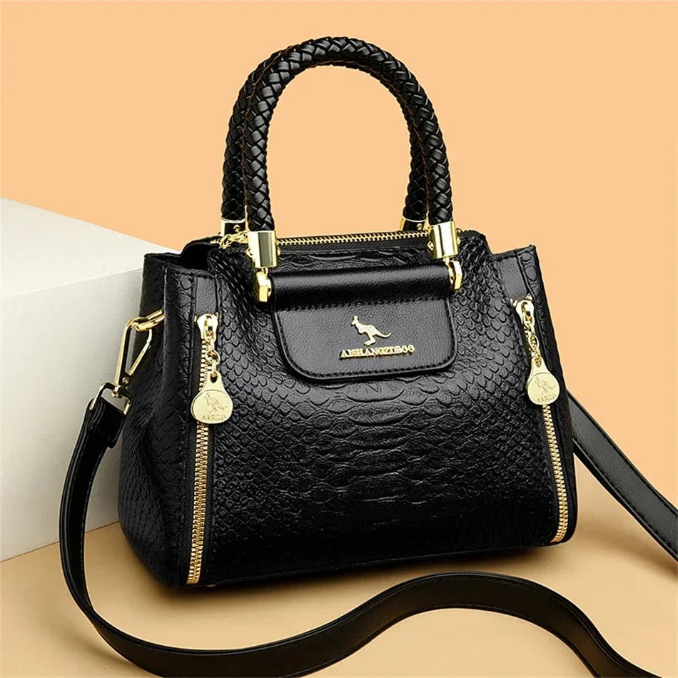 Elegant Vegan Leather Bag For Women With Durable Design - Nalani - UK Fashion Clothing and Decor