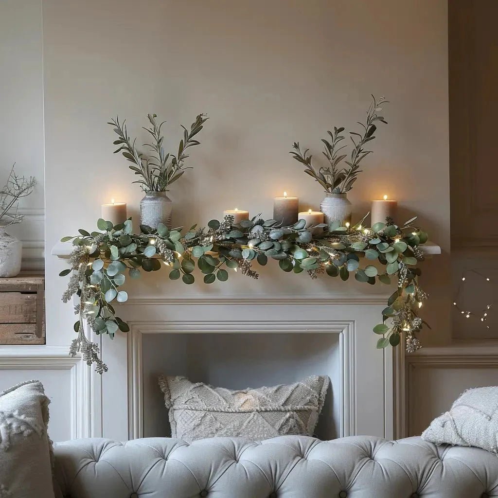 Enchanted Olive Glow With Warm Twinkling LED Lights For Home Decor - Nalani - Fashion Clothing and Decor