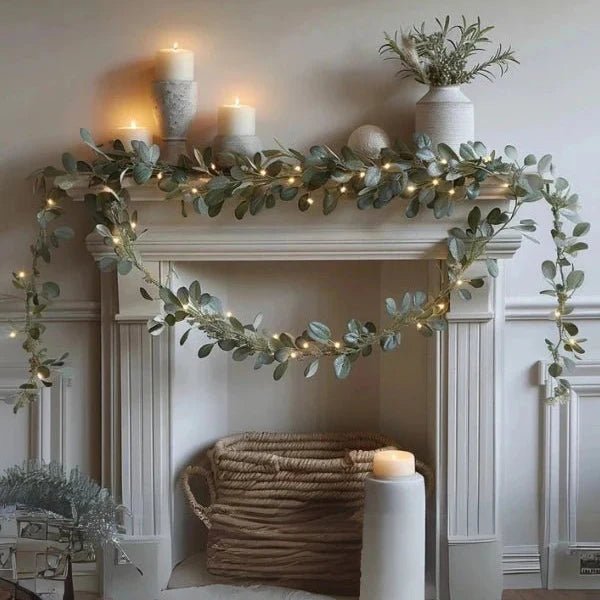 Enchanted Olive Glow With Warm Twinkling LED Lights For Home Decor - Nalani - Fashion Clothing and Decor