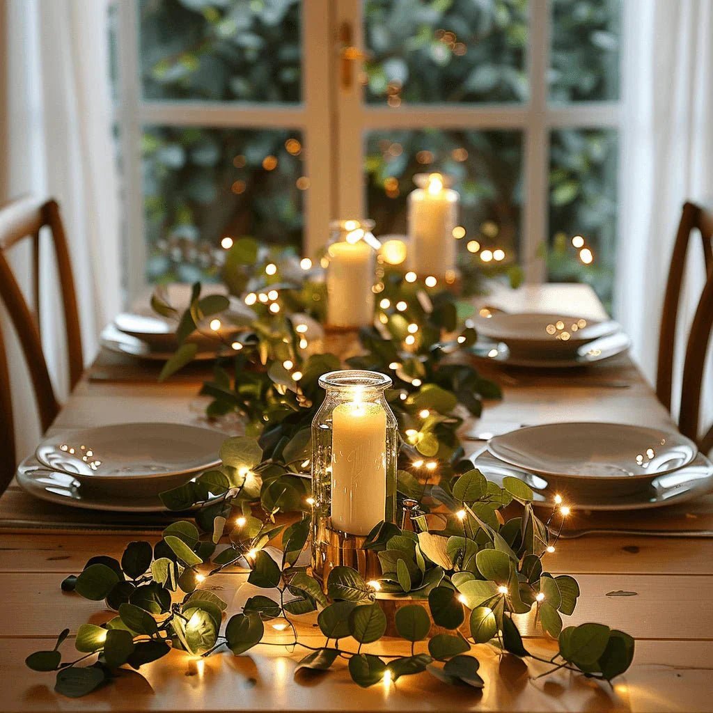 Enchanted Olive Glow With Warm Twinkling LED Lights For Home Decor - Nalani - Fashion Clothing and Decor