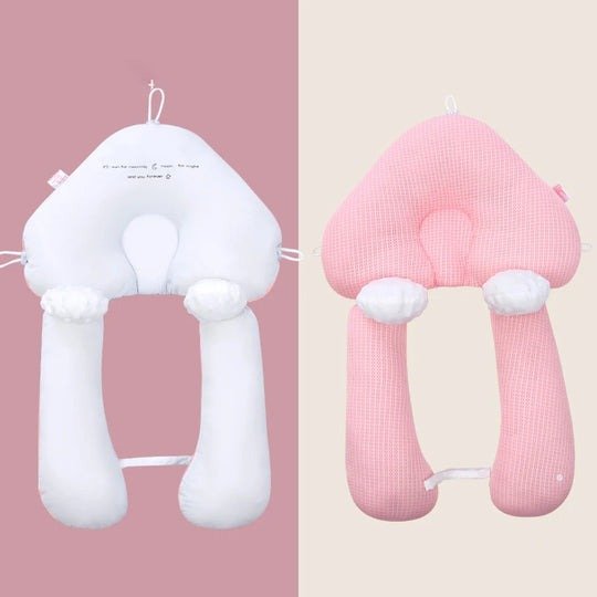 Ergonomic Baby Cushion with Adjustable Support – Reversible Comfort Pillow 26 x 17 in, Machine Washable – 0-12 Months (Supervised Use Only) - Nalani - Fashion Clothing and Decor