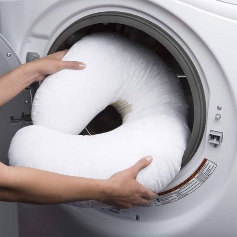 Ergonomic Baby Cushion with Adjustable Support – Reversible Comfort Pillow 26 x 17 in, Machine Washable – 0-12 Months (Supervised Use Only) - Nalani - Fashion Clothing and Decor