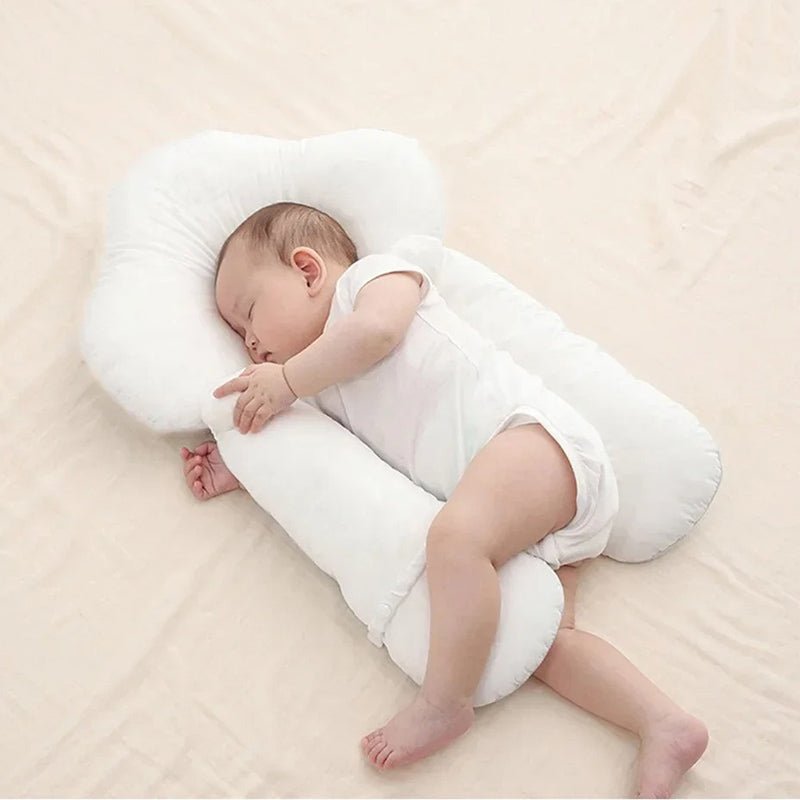 Ergonomic Baby Cushion with Adjustable Support – Reversible Comfort Pillow 26 x 17 in, Machine Washable – 0-12 Months (Supervised Use Only) - Nalani - Fashion Clothing and Decor