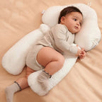 Ergonomic Baby Cushion with Adjustable Support – Reversible Comfort Pillow 26 x 17 in, Machine Washable – 0-12 Months (Supervised Use Only) - Nalani - Fashion Clothing and Decor