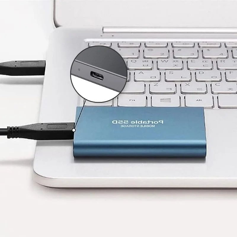 External SSD for PS5 and Xbox – USB-C Portable SSD for Gaming Consoles, Aluminum Housing, Plug and Play, 4 Colors - Nalani - Fashion Clothing and Decor