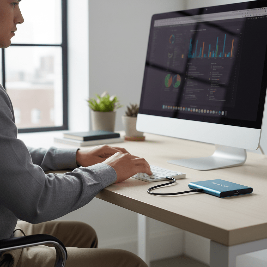External SSD Ultra Fast Storage With 30TB Capacity And 1050 MBps - Nalani - Fashion Clothing and Decor