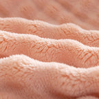 Extra Soft Flannel Blanket – Bubble Texture Plush Throw Blanket for Couch & Bed, Warm Flannel Fleece – PlushBubble - Nalani - Fashion Clothing and Decor