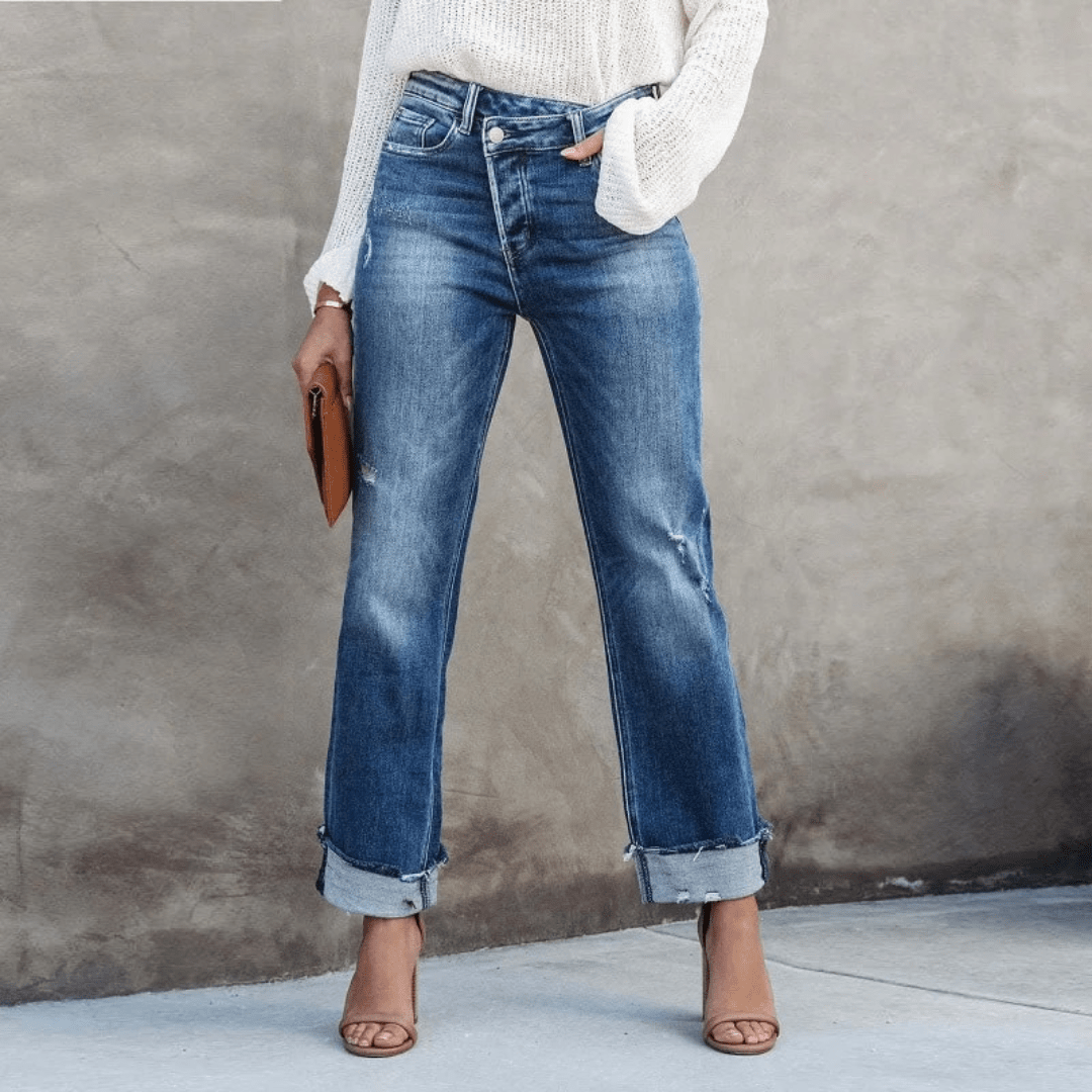 Facolli | Women's comfortable ladies' jeans - Nalani - UK Fashion Clothing and Decor