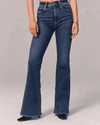Facolli | Women's flared high - waisted jeans - Nalani - UK Fashion Clothing and Decor