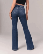 Facolli | Women's flared high - waisted jeans - Nalani - UK Fashion Clothing and Decor