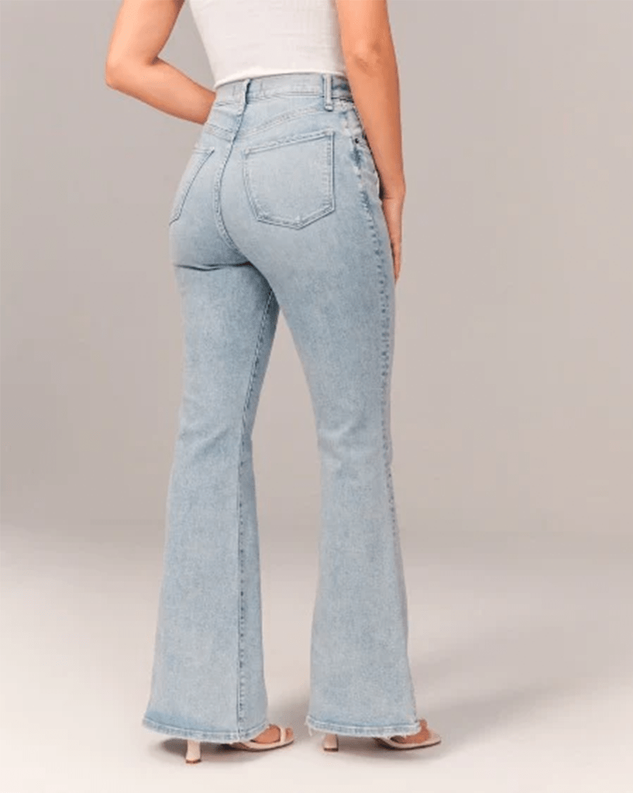 Facolli | Women's flared high - waisted jeans - Nalani - UK Fashion Clothing and Decor