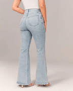 Facolli | Women's flared high - waisted jeans - Nalani - UK Fashion Clothing and Decor
